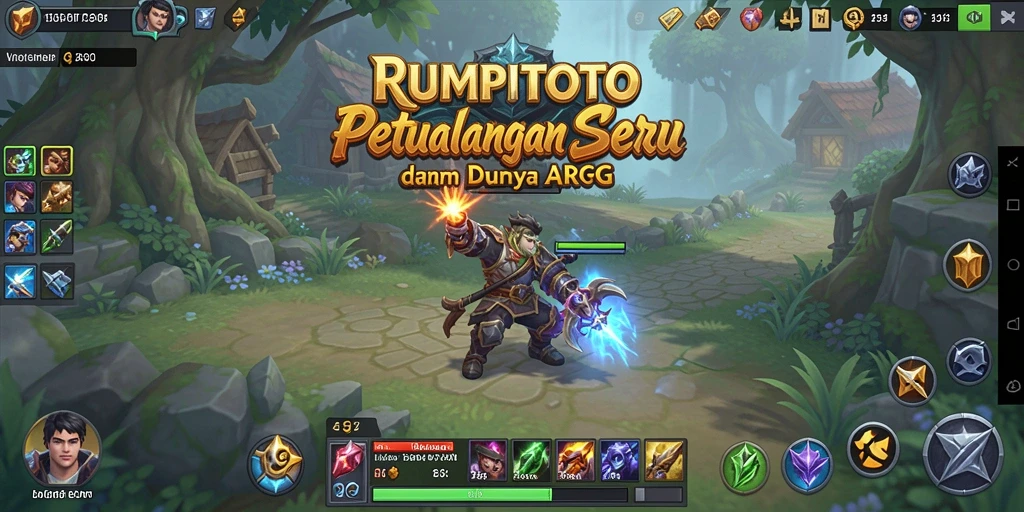 Tampilan gameplay RUMPITOTO yang menarik dan penuh aksi.