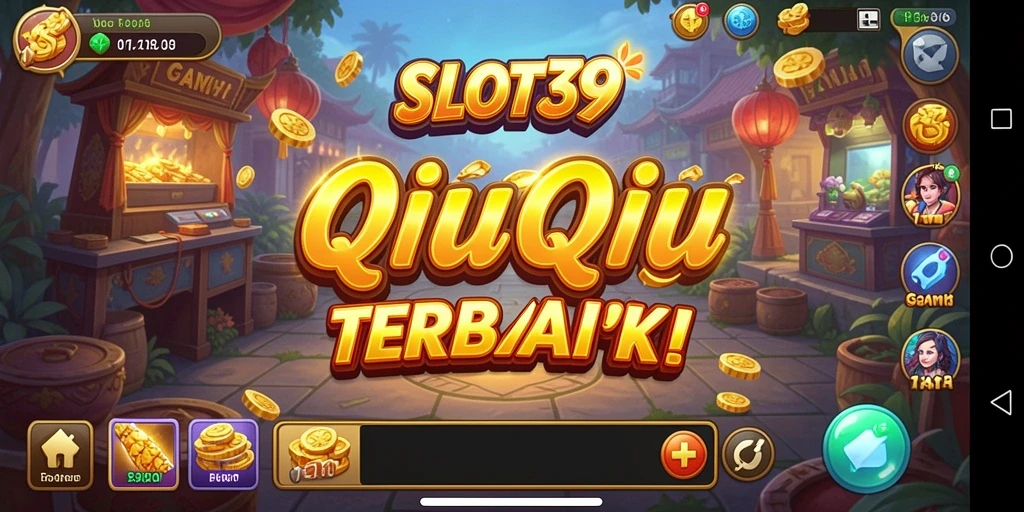 Tampilan gameplay menegangkan dalam SLOT39 saat bermain QiuQiu.