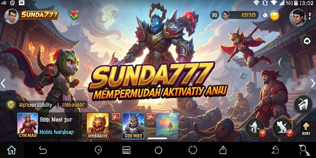 Screenshot SUNDA777 menunjukkan tampilan antarmuka yang bersih dan mudah digunakan.